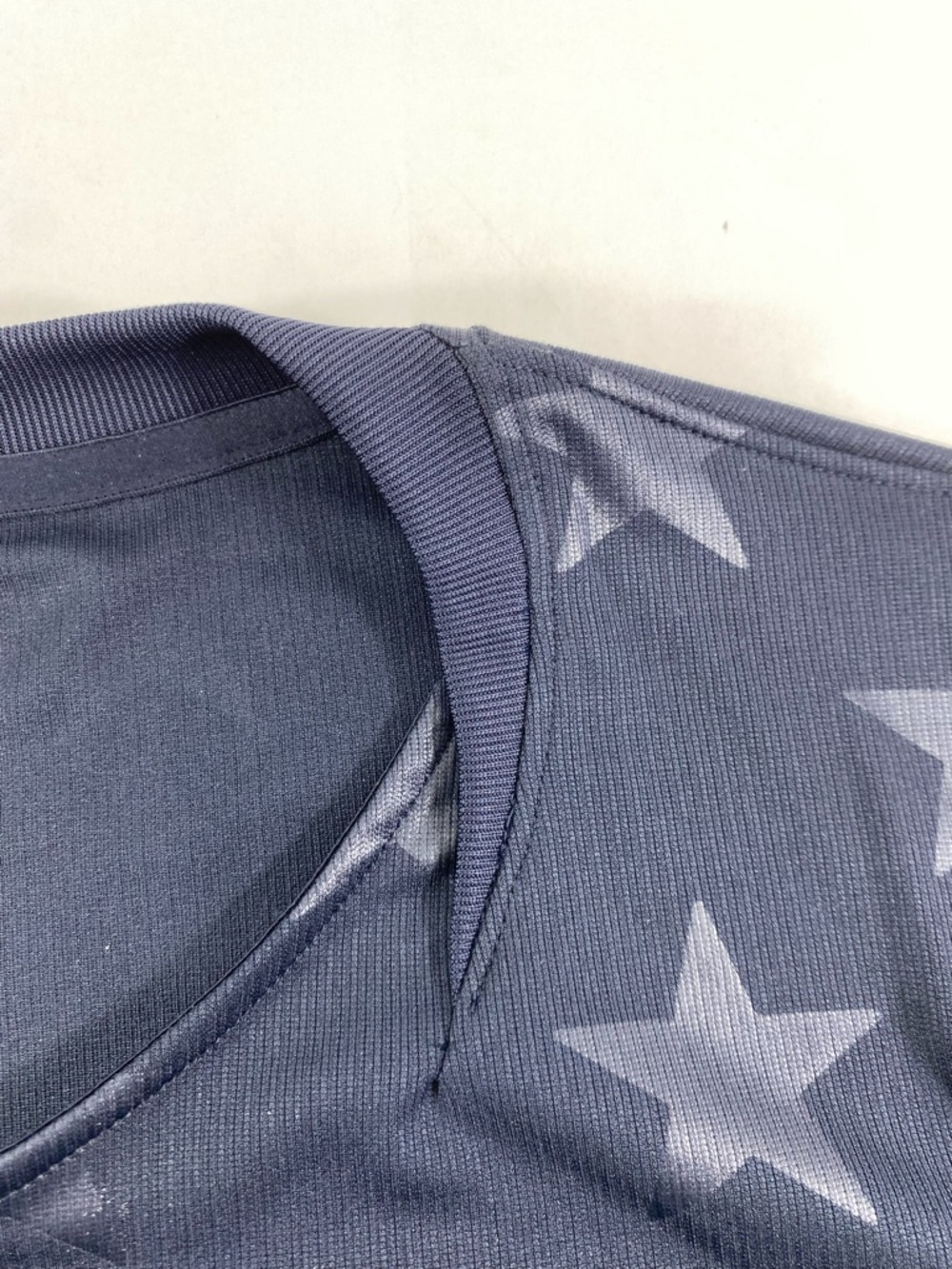 Nike USA Men’s Size 2XL Dri-Fit Performance Jersey Black With Charcoal Stars NWT - Picture 5 of 16